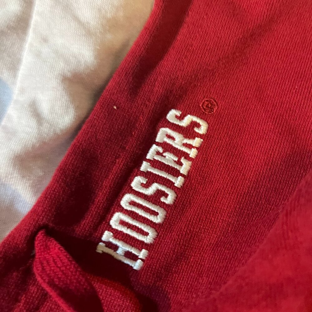 INDIANA HOOSIERS IU SWEATSHIRT HOODIE SIZE LARGE - Picture 4 of 4
